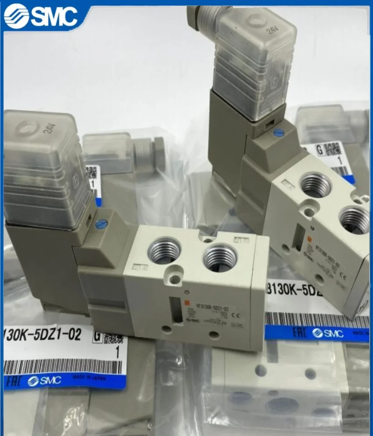 

SMC High Voltage Solenoid Valve VF3130K-5DZD1-02 VF5120K-5DZD1-5DZ1-02-03