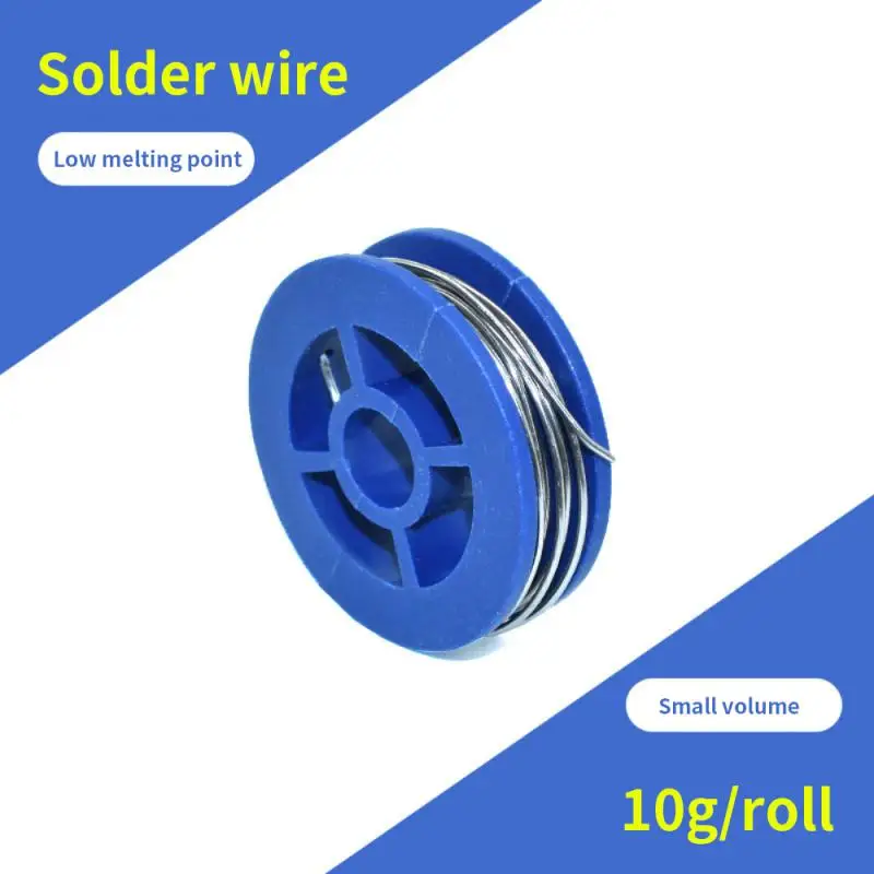 0.8mm mini high-purity electronic solder wire, 10g, containing rosin core, flux 2-3%, multi-purpose special solder wire view 5