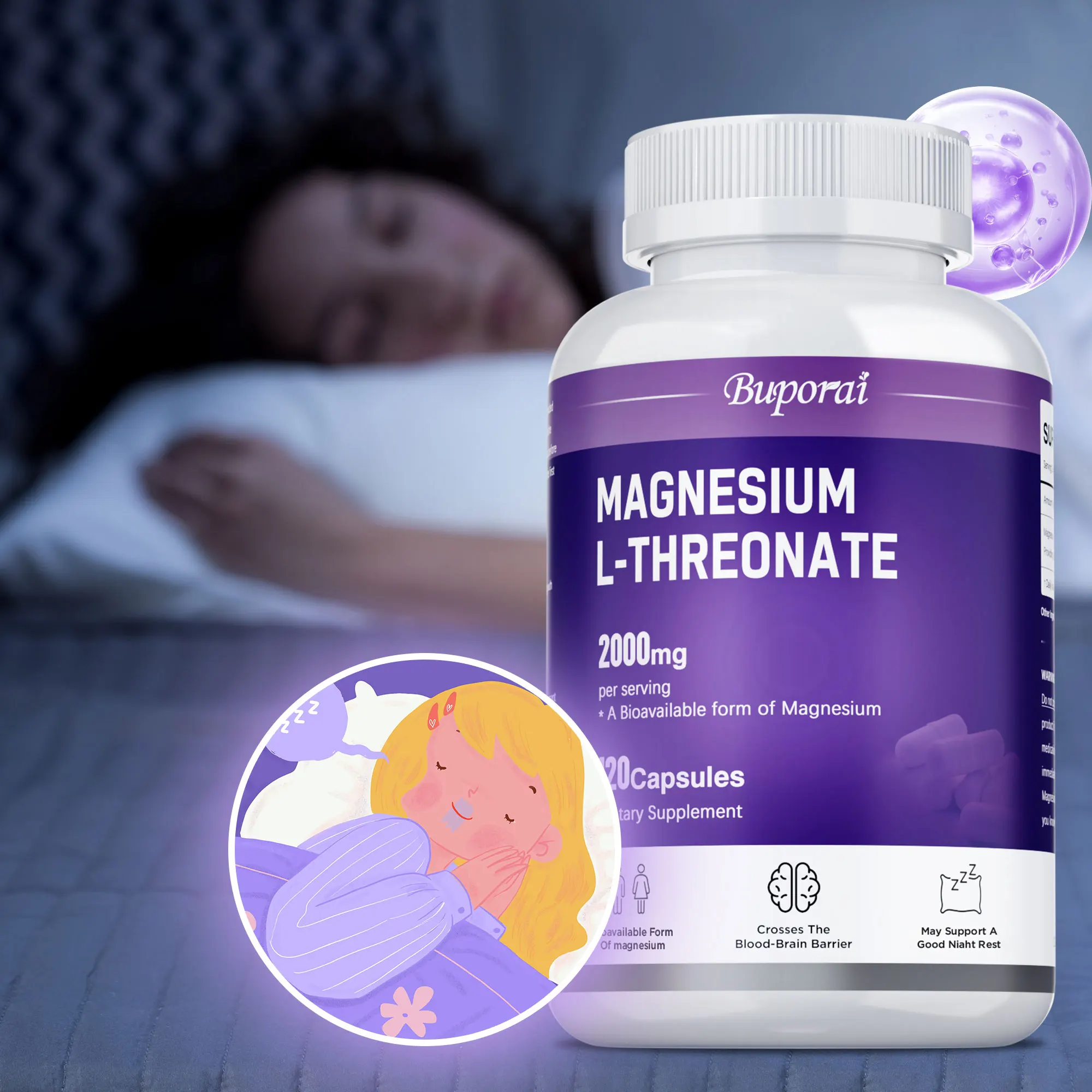 

L-резонат магния — улучшает качество сна, способствует здоровью мозга, памяти, концентрации и познанию, повышает иммунитет