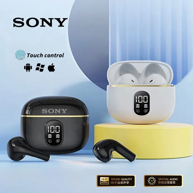 Original Sony X87 TWS casque sans fil Bluetooth son st�r�o �cran d'affichage LED musique �couteurs r�duction du bruit sport �couteurs