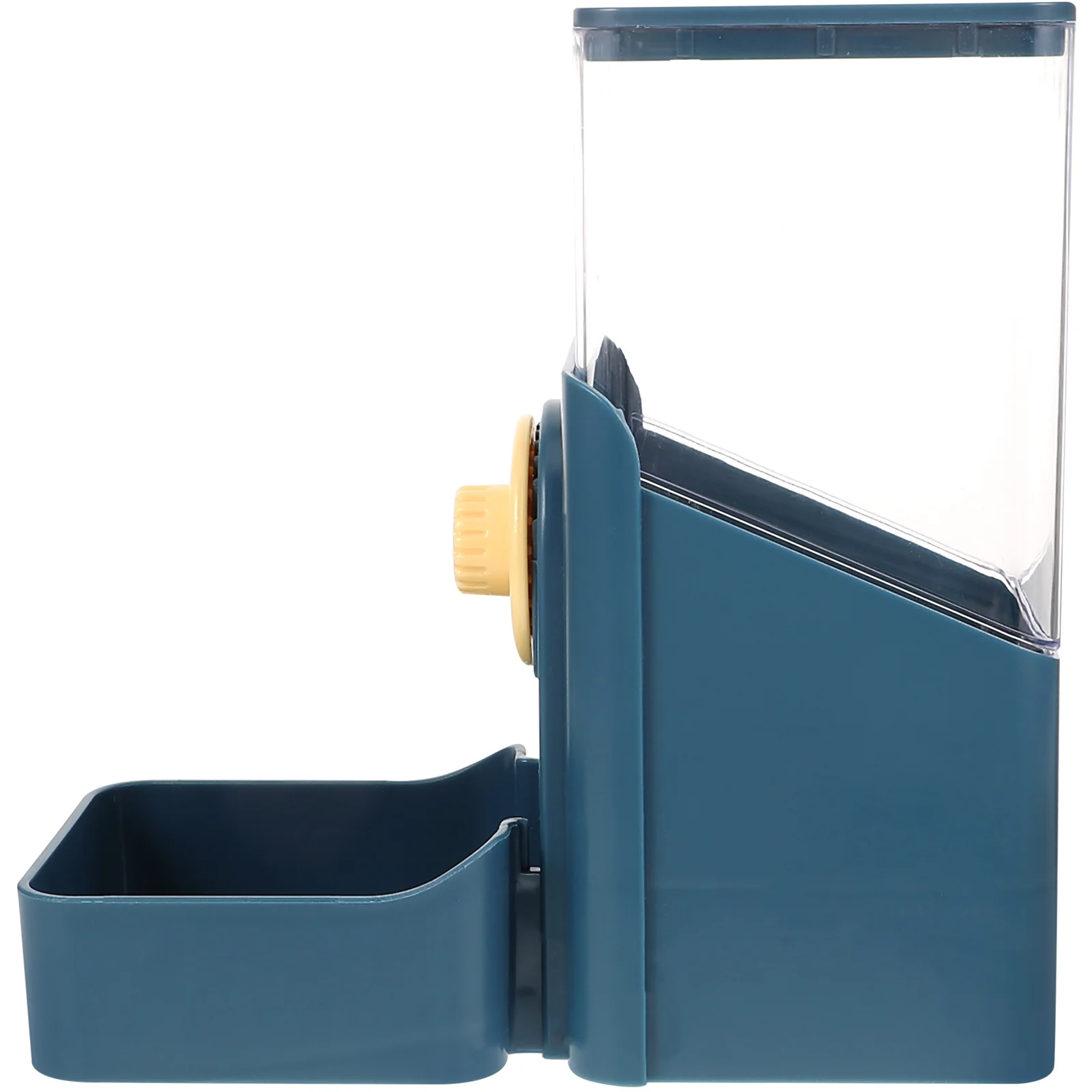 

Pet Feeder Square Blue PP Material Automatic Food Dispenser for Rabbit Dog Cat Small Animal Hamster Cage Accessory Hanging