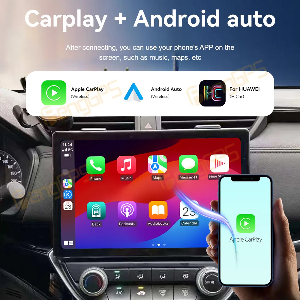 13.3 Inch Android 13 Car Radio CarPlay For Honda Lingpai 2019-2020 Touch Screen Multimedia Player GPS Navigation Head Unit DSP