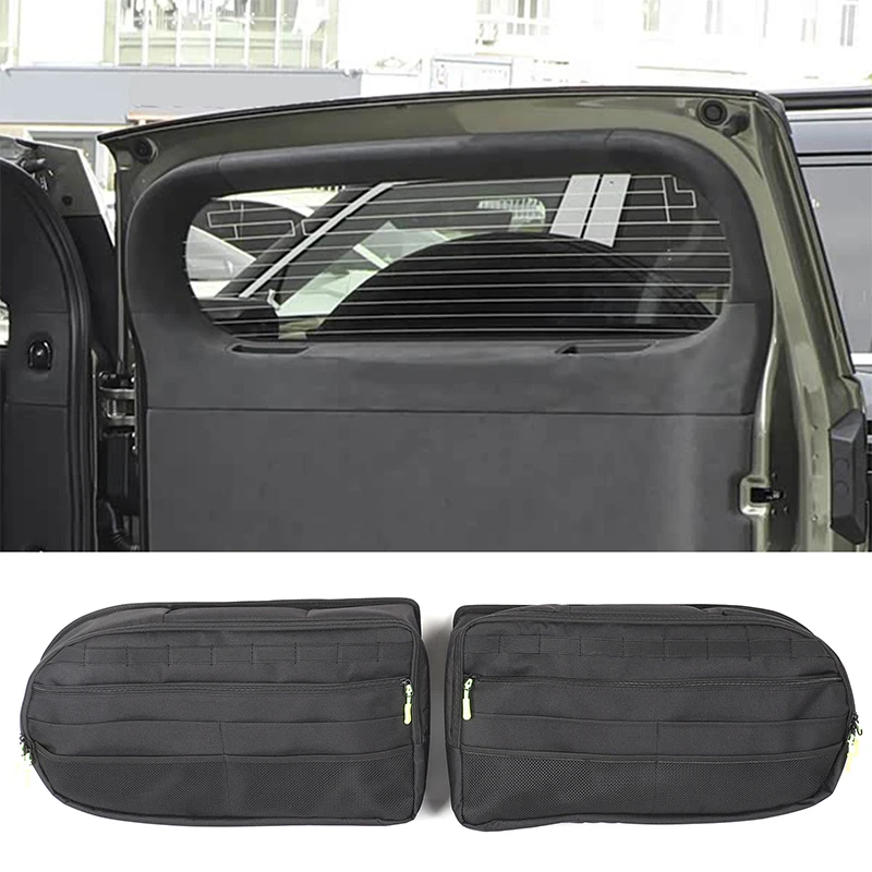 

For Dongfeng Warrior 817 Oxford Cloth Car Trunk Tailgate Window Storage Bag Organizer Storage Upgrade Accessories
