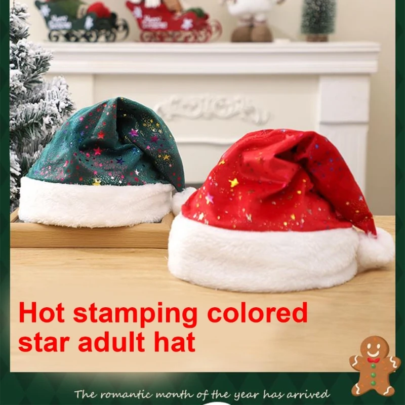 Snowmen Christmas Hat Warm Colorful Pattern Hat Unisex Winter Hat for Christmas Festivities and Family Gatherings