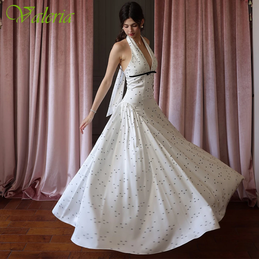 

Современное элегантное вечернее платье трапециевидной формы без рукавов по индивидуальному заказу, нежное блестящее платье для особых случаев на заказ, модное вечернее платье