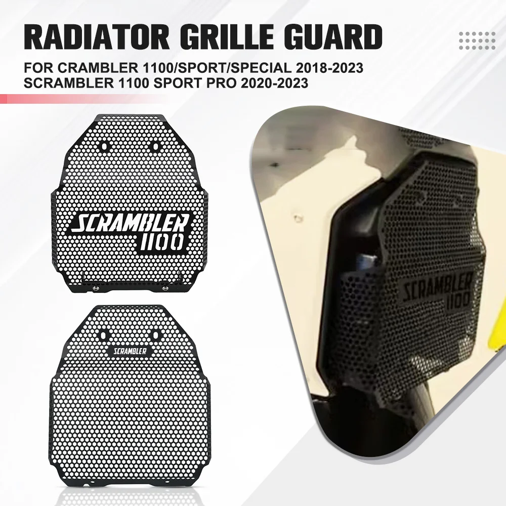 

2024 Radiator Grill Guard Cover For Ducati Scrambler 1100/Sport/Special 2018-2023 SCRAMBLER 1100 Sport Pro 2020 2021 2022 2023