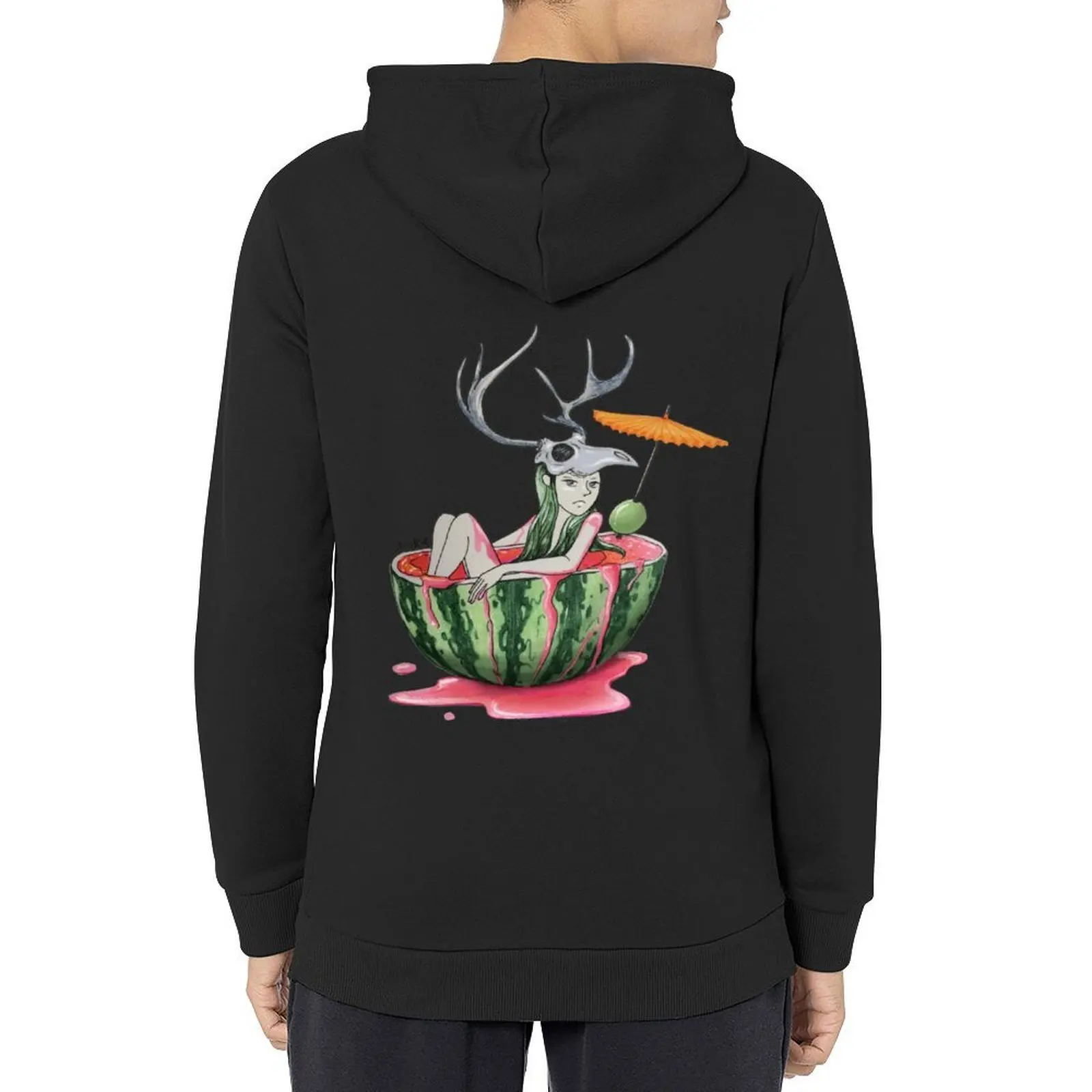 

Watermelon Hoodie men's sweat-shirt set male clothes mens clothes autumn hoodies and sweatshirts new