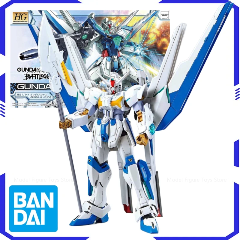 

Bandai Original 1/144 HG-Gundam Helios Model Kit Anime Warrior Component Model Anime Action Character Doll Toy Gift Boy's Gift