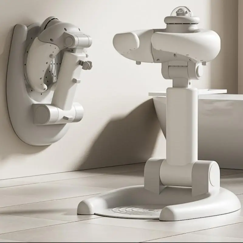 

Baby Standing Bath Aid - Foldable Stool for Bathing Infants and Toddlers,Suitable for Bathing and Toilet Sitting in the Bathroom