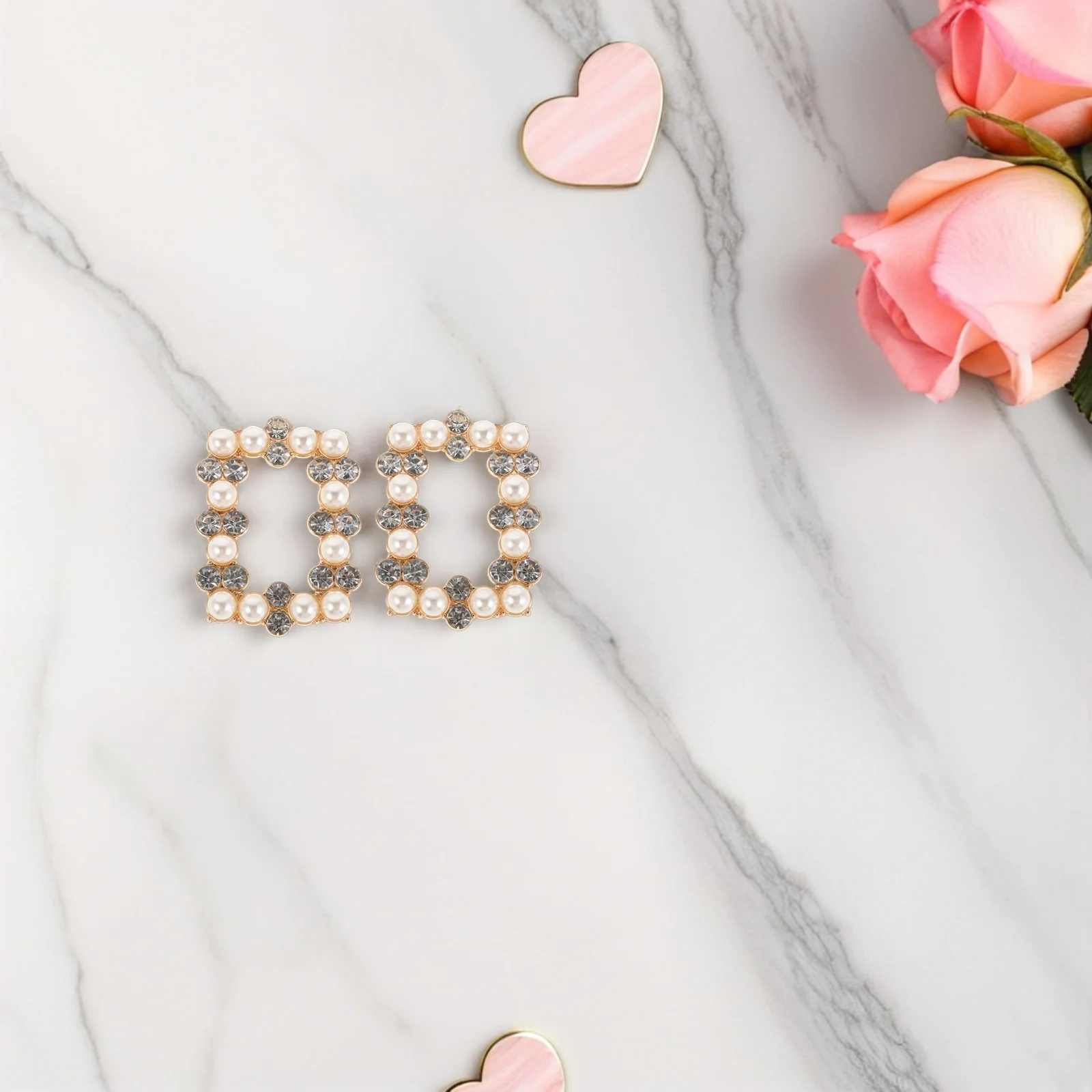 

Diamond-in Shoe Buckle Accessories Crystal Rhinestone Clips Bow Tie Decorations Buckles Rhinestones Bride Charms Decorative