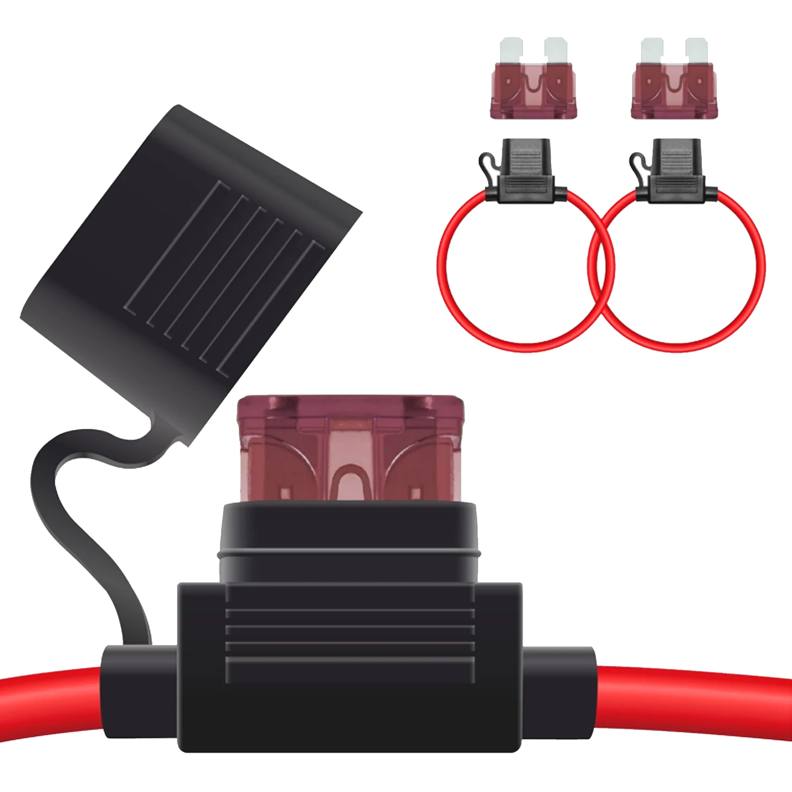 2PCS Inline Fuse Ho… - image