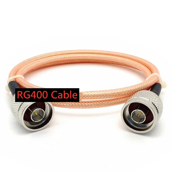 1pcs RG400 Cable N Male to N Male/Female Connector RG-400 Double Shielded RF Coaxial Cable 50 Ohm