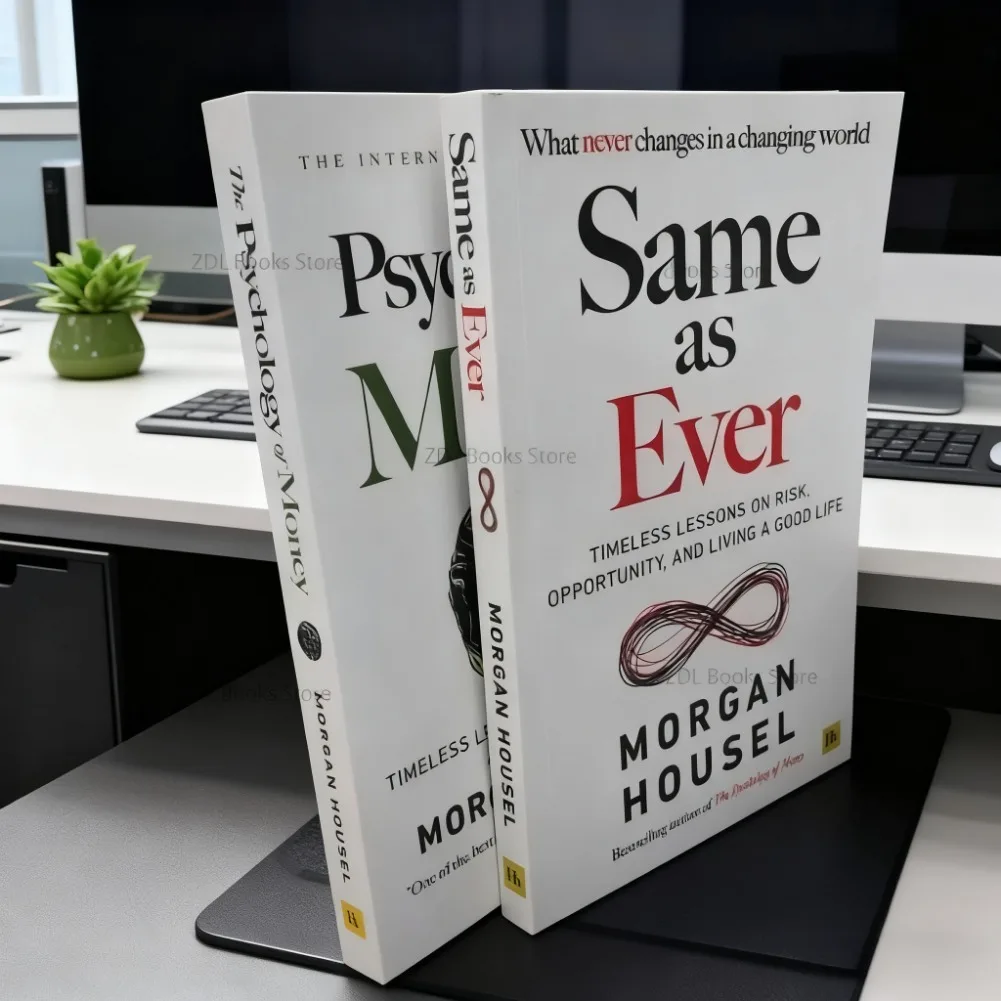 1 Book By Morgan Housel The Psychology of Money and Same As Ever Book in English Paperback