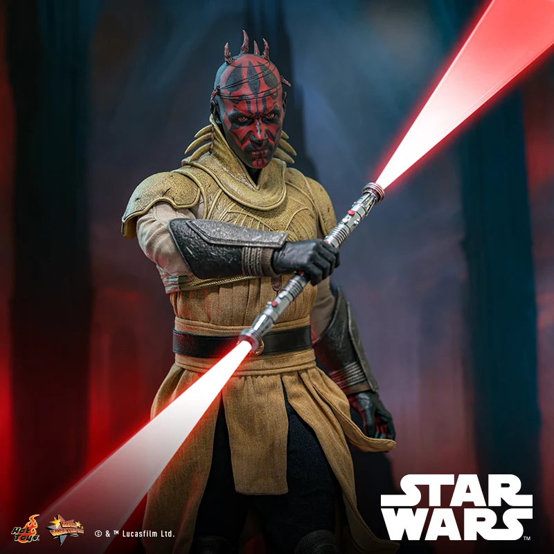 

New1:6 Mms7 Hot Toys Star Wars Prequel 1 Darth Maul Action Figure Concept Art Mms748 The Ghost Threat Collectible Model Gift Toy