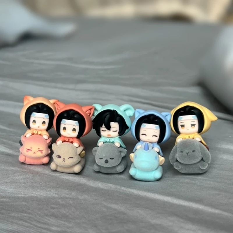 

В наличии слепая коробка Mo Dao Zu Shi Cute Pet Ride Affinity Series Wei Wuxian Lan Zhan Kawaii Коллекционная игрушка-фигурка Mdzs Fans Gifts