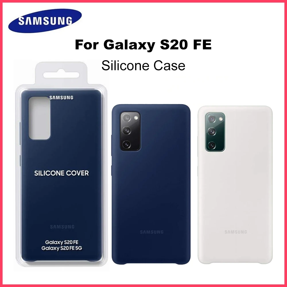 Original für Samsung Galaxy S20 FE 5G Silikonhülle EF-PG780