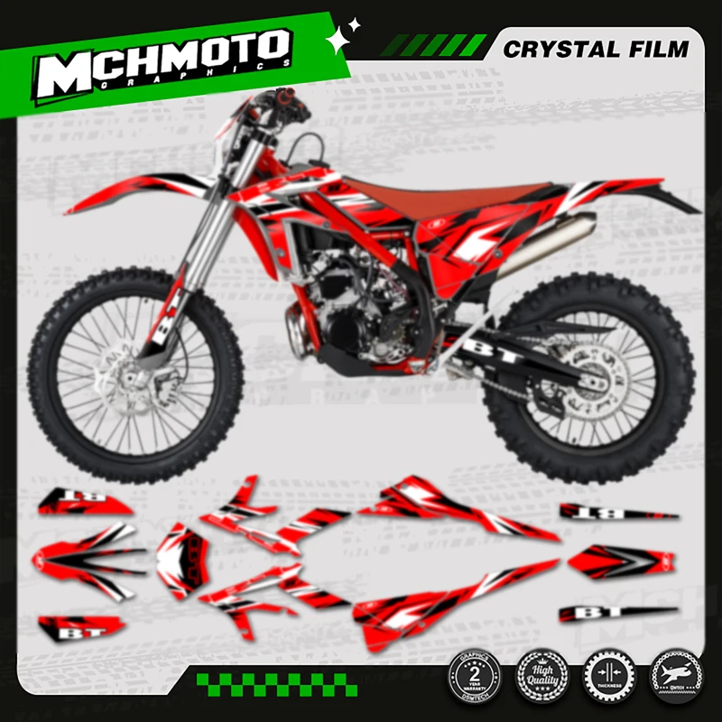 MCHMFG Motorcycle Team Motorcycle Decal Stickers For Beta Xtrainer 2015-2019 2015 2016 2017 2018 2019 250 300 350 -005