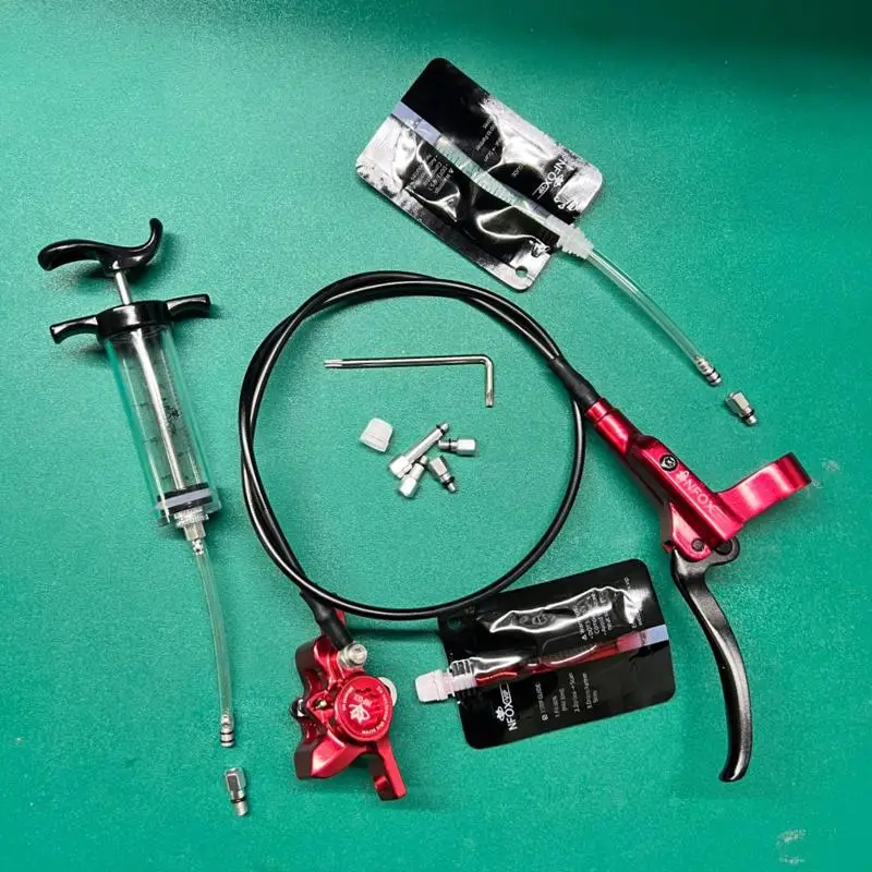 Reliable Aluminium Oil Change Tool Kit 14-piece for Bicycle Electric Scooter Reusable Easy Cleaning Maintenance Set