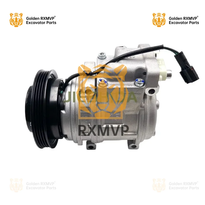 For Doosan Daewoo DX150  DX215  DX260 300 380 air conditioning compressor air conditioning pump air conditioning pump excavator