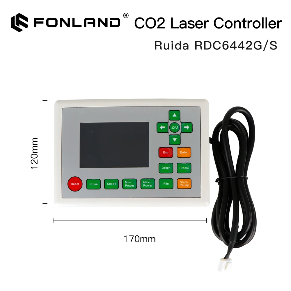 Imagem -02 - Fonland Ruida-controlador Dsp para Gravação a Laser e Máquina de Corte rd Rdc6442g Rdc6442s Co2 Rdc 6442 6442g 6442s