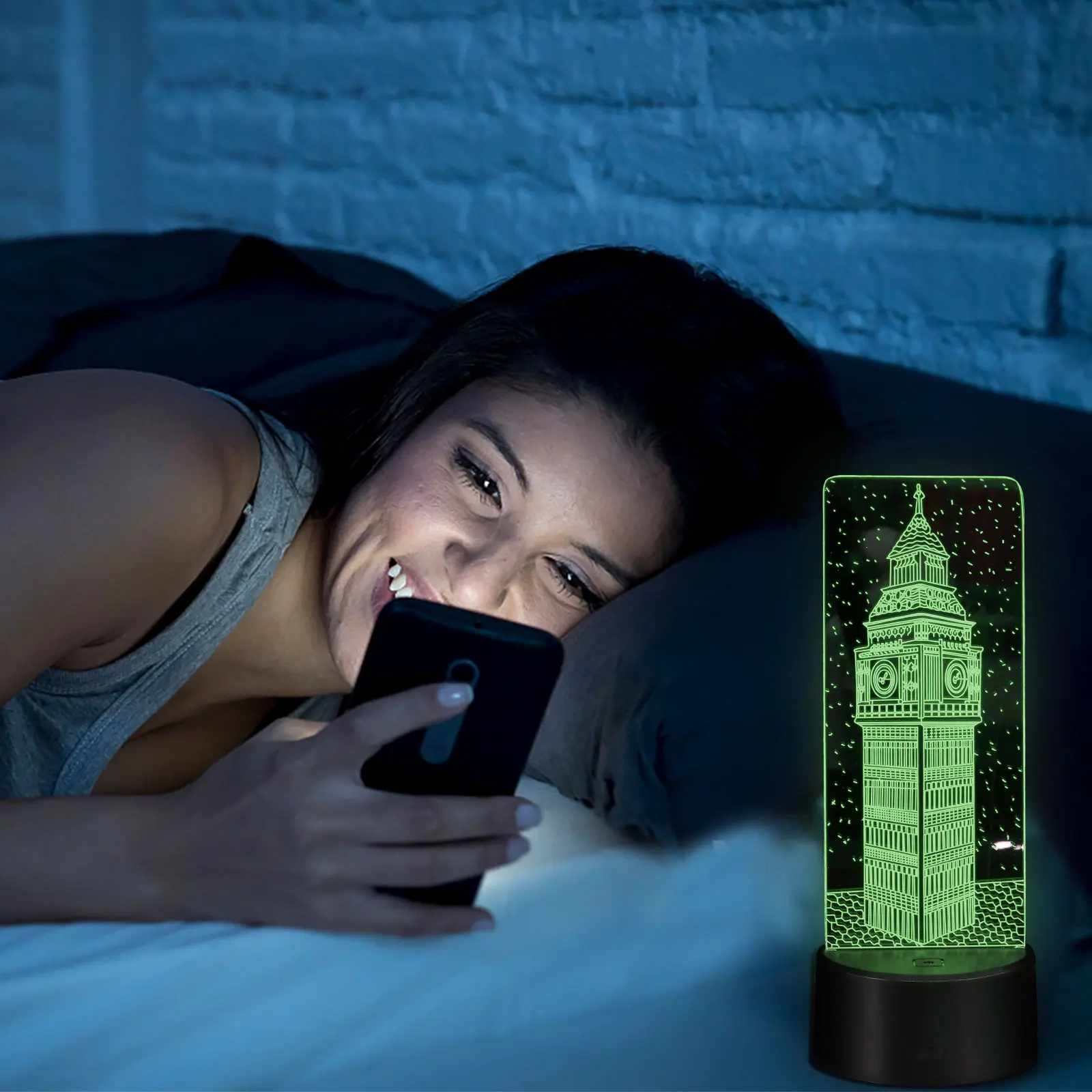 

LED Light Night Lamp Bedside Light Sleeping Lamp 3D Light