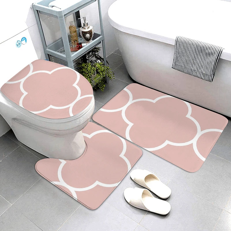 Anti-slip Bath Mat Bathroom Small Rug Shower Mat Nordic Foot Mat Entrance Door Kitchen Mat Balcony Room Mat Bathtub toilet rug