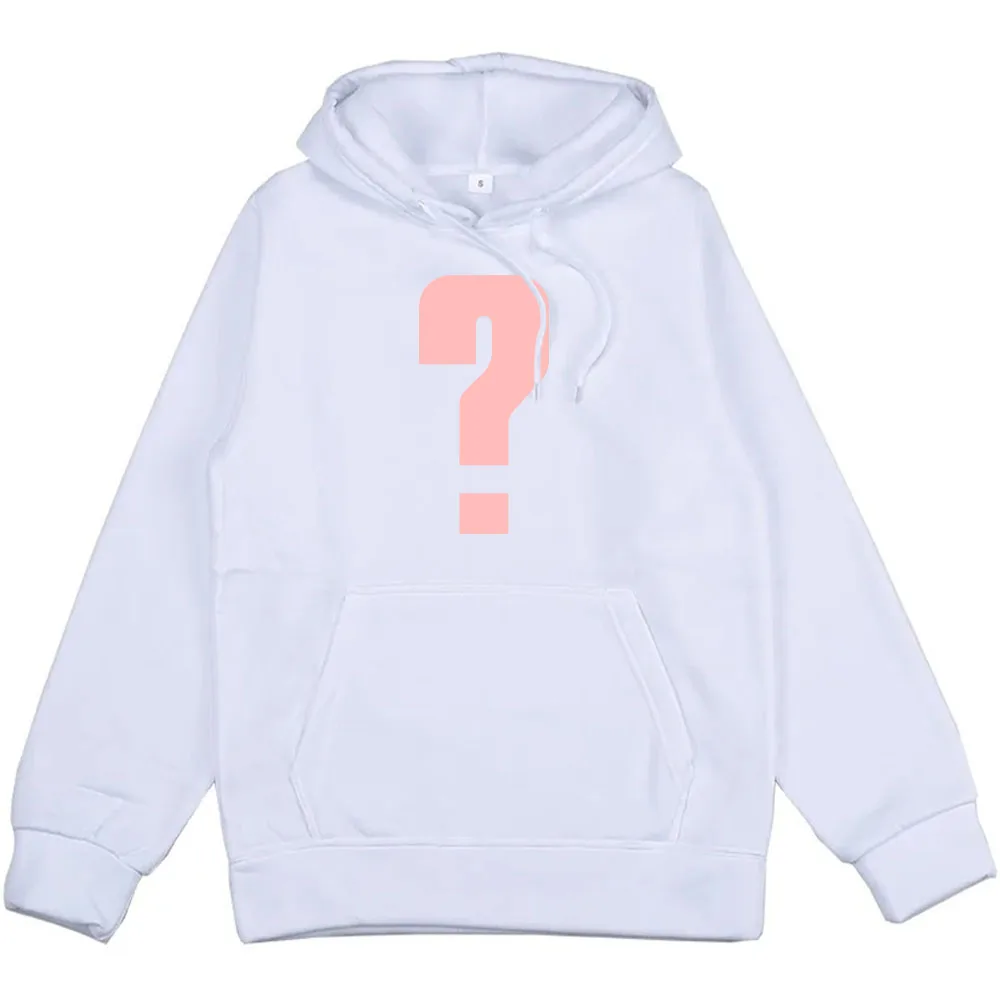 Pink Question Mark Graphic Hoodies Beartooth The Surface Album Sweatshirts Winter Casual Men Hooded Pullovers Print Clothes Male