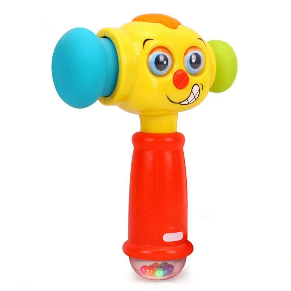 

Nursery Rhymes Hammer Toy Unique Design Hammer Toy with Musical Flashing Lights Christmas Birthday Gifts for Boys for Babies