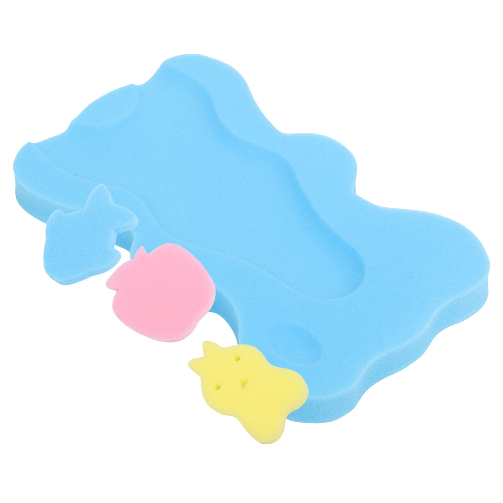 

Baby Anti-slip Mat Thickened Sponge Cushion Non-slip Tub Soft Comfortable Infant Bath Support Newborn Bathing Essential Baby