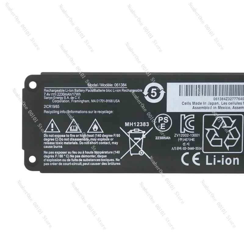 Mini 1st generation 061384 061385 061386 063404 Bluetooth audio battery