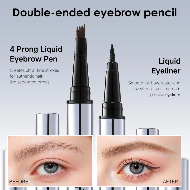 Eyebrow Pencil Life Girls Three Dimensional Styling Double Head Daily Makeup Cosmetic Beauty Accessories Tools Source Wholesale