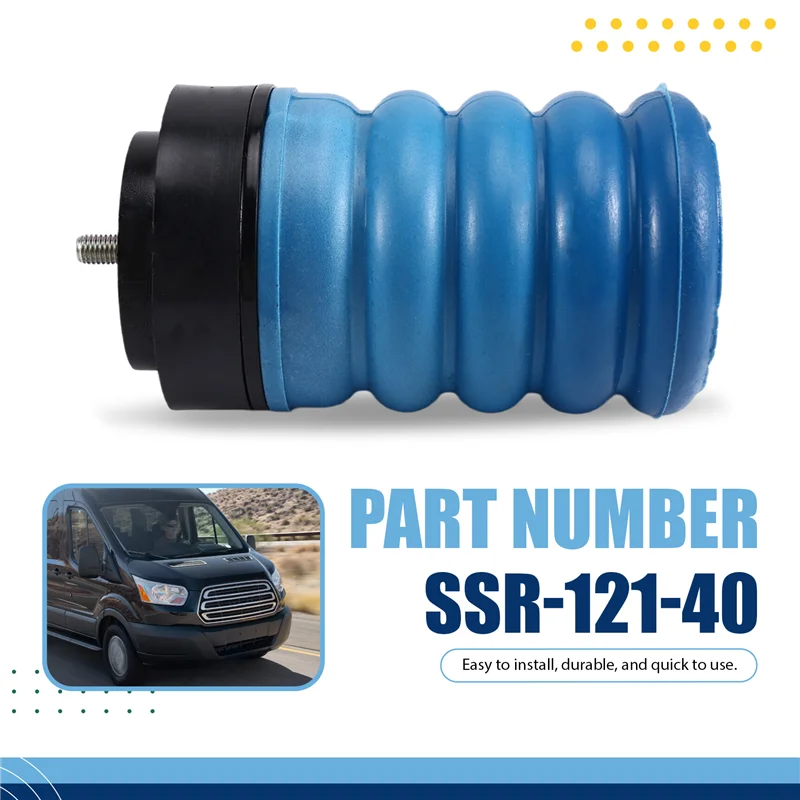 

SSR12140 2PCS Rear Air Suspension Helper Spring Kit SSR-121-40 For Ford Transit-150 Transit-250 350 2015-2020