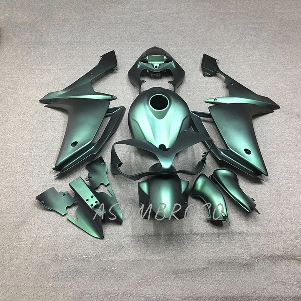 YZF-R1 2007 2008 Fairing for YAMAHA YZFR1 07 08 YZF1000 CC ABS Injection Molding Sportbike Body Cover Full Aftermarket Green