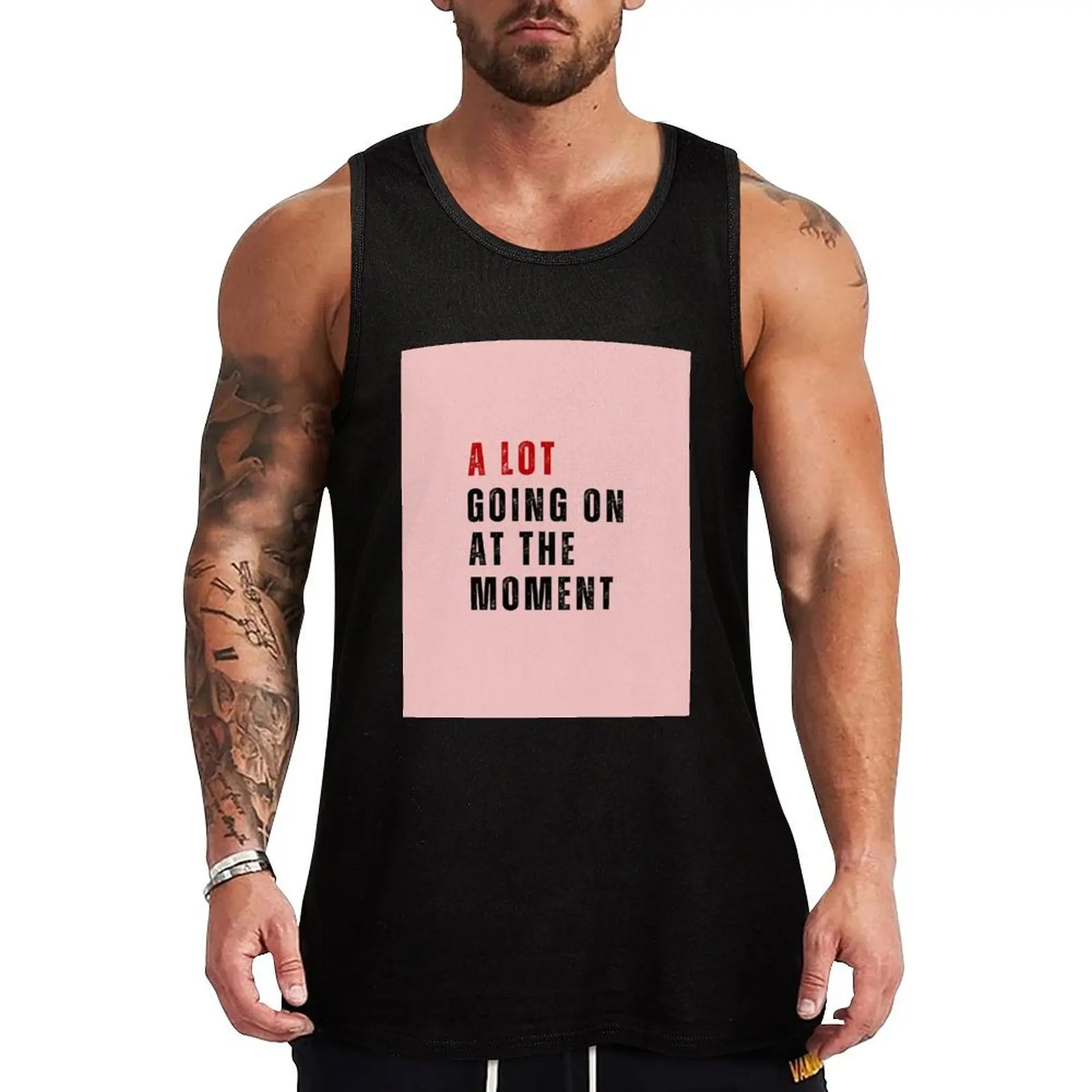 A Lot Going On At The Moment Tank Top Daily Casual Tank Top Relaxed Fit Sleeveless Summer