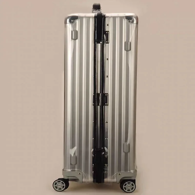 Funda de equipaje a prueba de polvo para Rimowa Classic Series, Fundas protectoras personalizadas con cremallera, accesorios de viaje de PVC