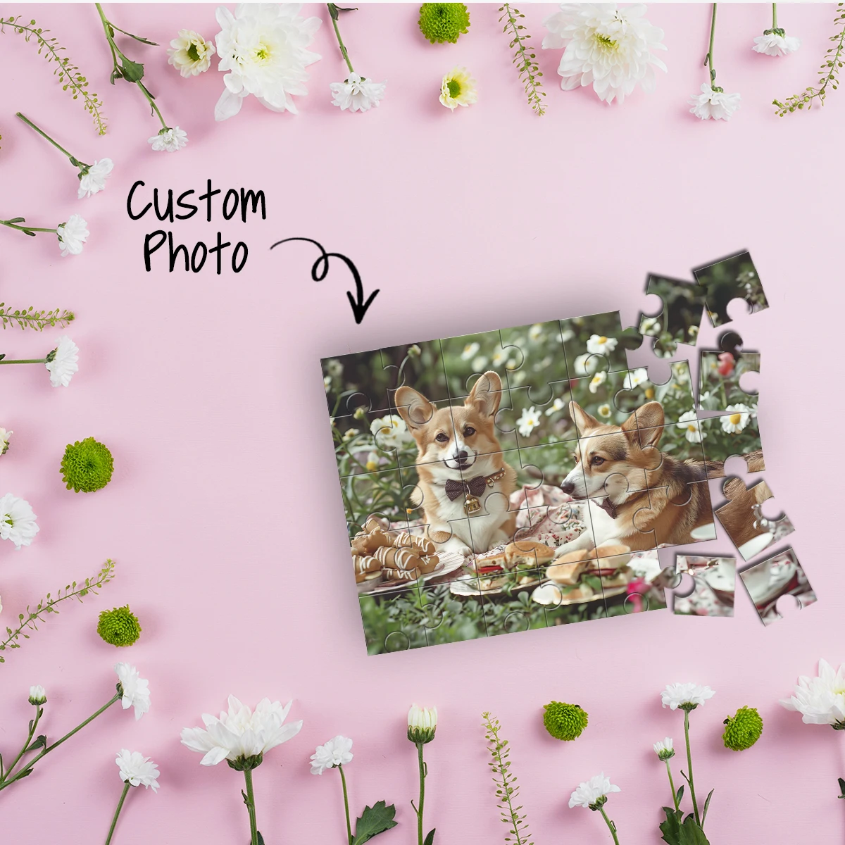35/150/300/500/1000pcs Custom Photo Customized Picture Personalised Decompression Puzzles Jigsaw puzzle Educational toys