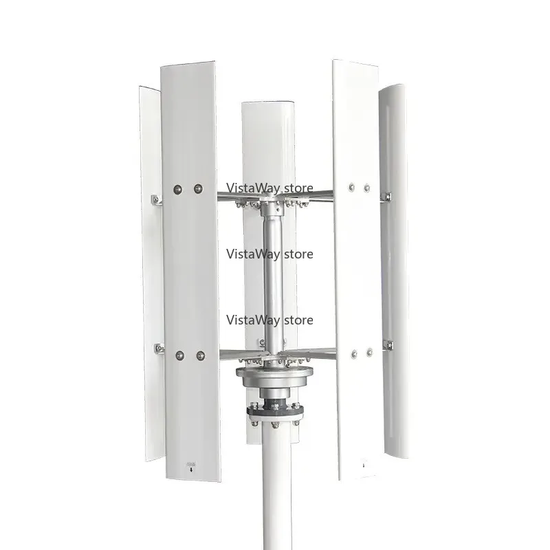 High Efficiency Low Start Wind Speed 48V 1kw Vertical Axis Wind Turbine Generator