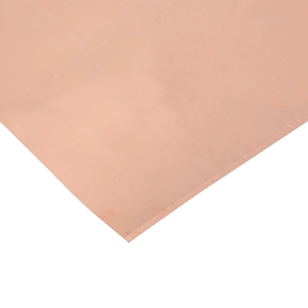 10Pcs 30x20cm Conductive Copper Tape Copper Foil Copper Color Copper Foil Tape Single Side Conductive Shielding Tape For Guitar