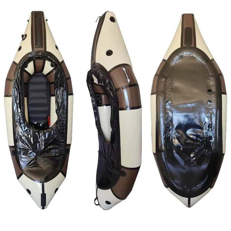 

2026 Inflatable Boat Ultralight TPU Kayak White Water Packraft