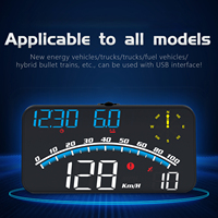 G10 Head Up Display GPS System for All Car Auto Accessory Gadgets Windshield Projector Speedometer Smart Digital Alarm HUD