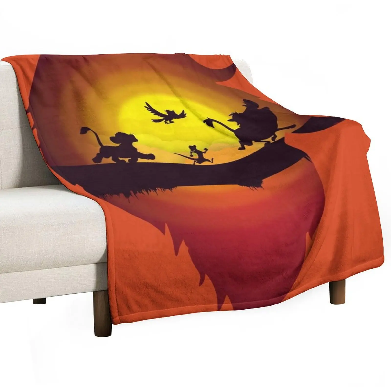 Hakuna Matata Throw Blanket Custom Cute wednesday Luxury Brand Blankets