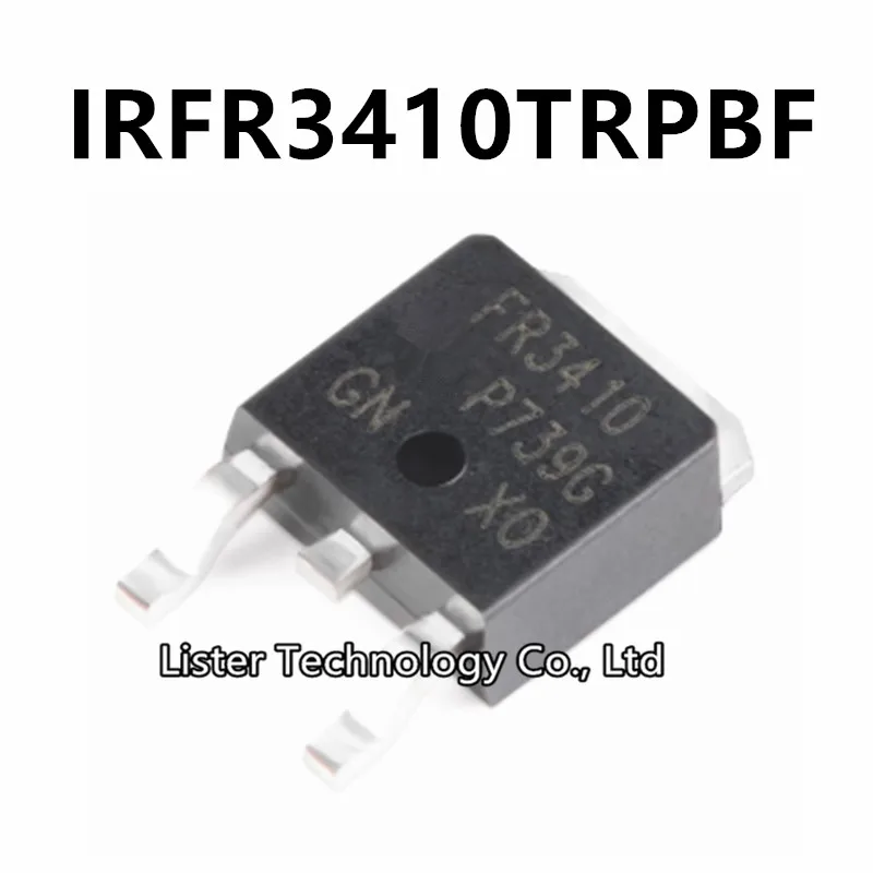 10~50PCS/Lot New IRFR3410TRPBF TO-252 Marking:FR3410 N channel 100V/31A SMD MOSFET tube IRFR3410 IRFR3410T IRFR3410TR TO252 SMD