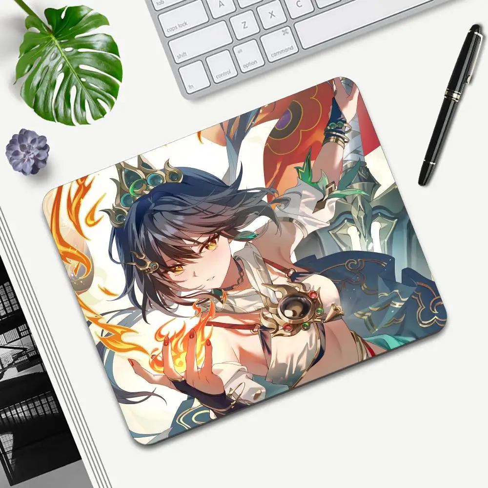 Star Rail Yunli Mauspad Cartoon Gummi Kleines Mauspad Desktop-Computer Büro Tastatur E-Sport ROGs Spiel