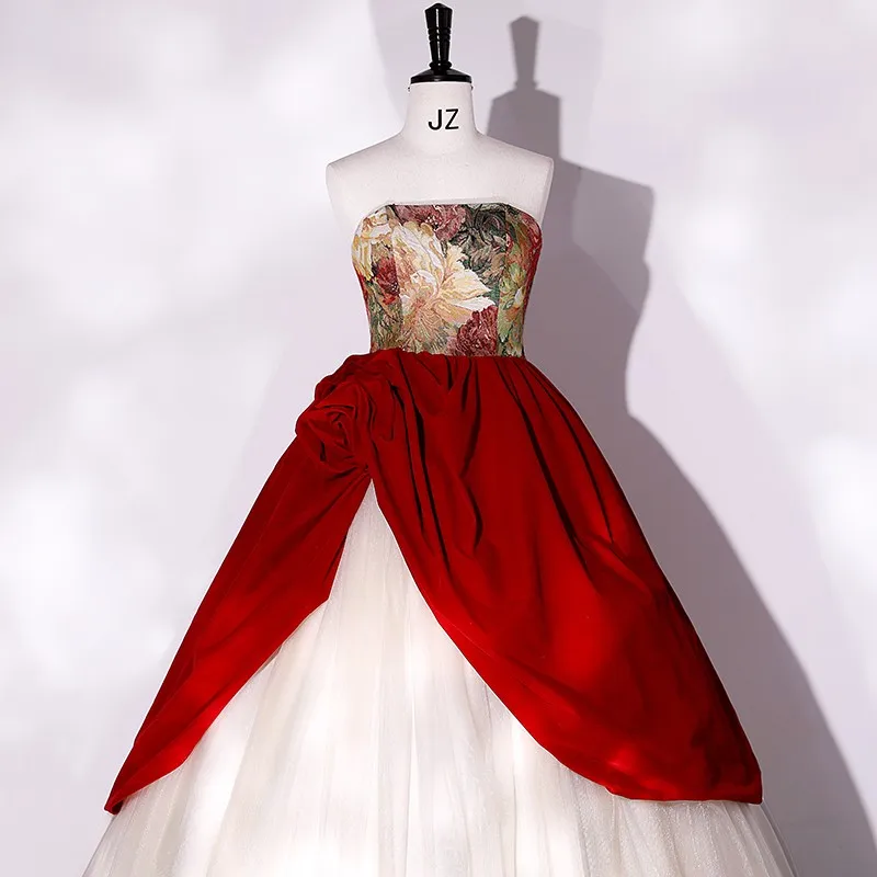 2023 nowe różane rycerz Quinceanera suknie eleganckie bez ramiączek suknia luksusowe Party Dress prawdziwe zdjęcie wieczorowa suknia na studniówkę Plus rozmiar