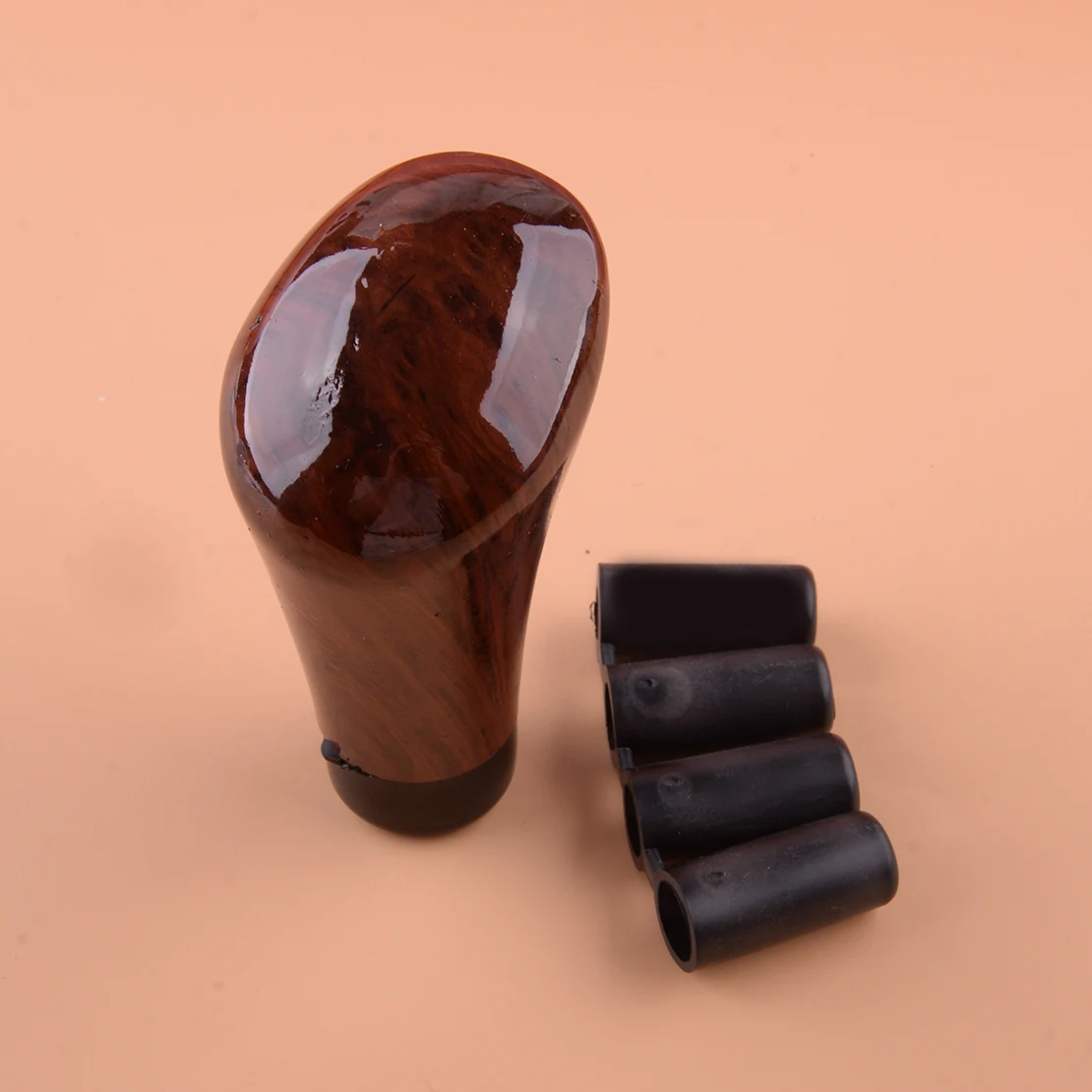 Universal Walnut Wood Grain M8 M10 M12 Car Manual Transmission Gear Shift Shifter Lever Stick Knob