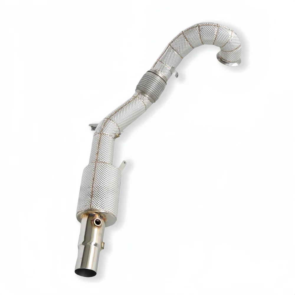 

Выхлопная труба из нержавеющей стали с теплозащитным экраном для высокопроизводительной выхлопной трубы Volkswagen Arteon, автозапчасти