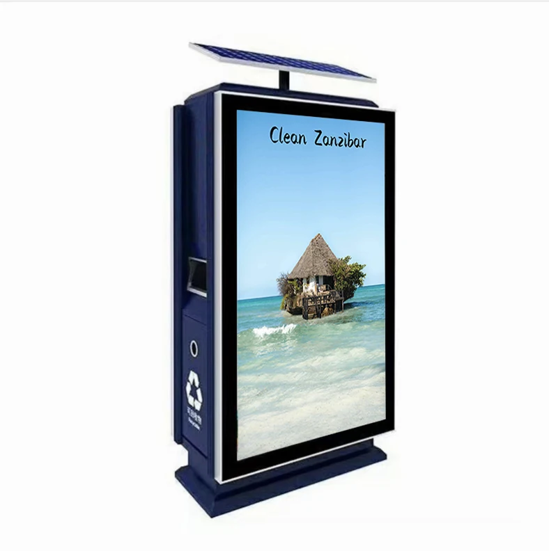 150W Outdoor Billboard Solar Panel LED Illuminated Advertising Light Box for Power Generation Solar Power