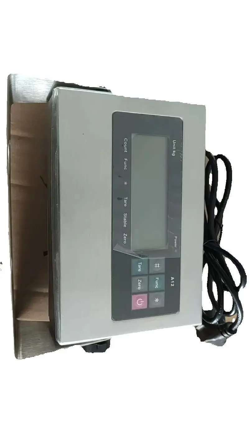 XK3190-A12+ESS Stainless steel Waterproof Corrosion-resistant  Instrument Loadmeter Livestock Weighing Controller for Load Cells