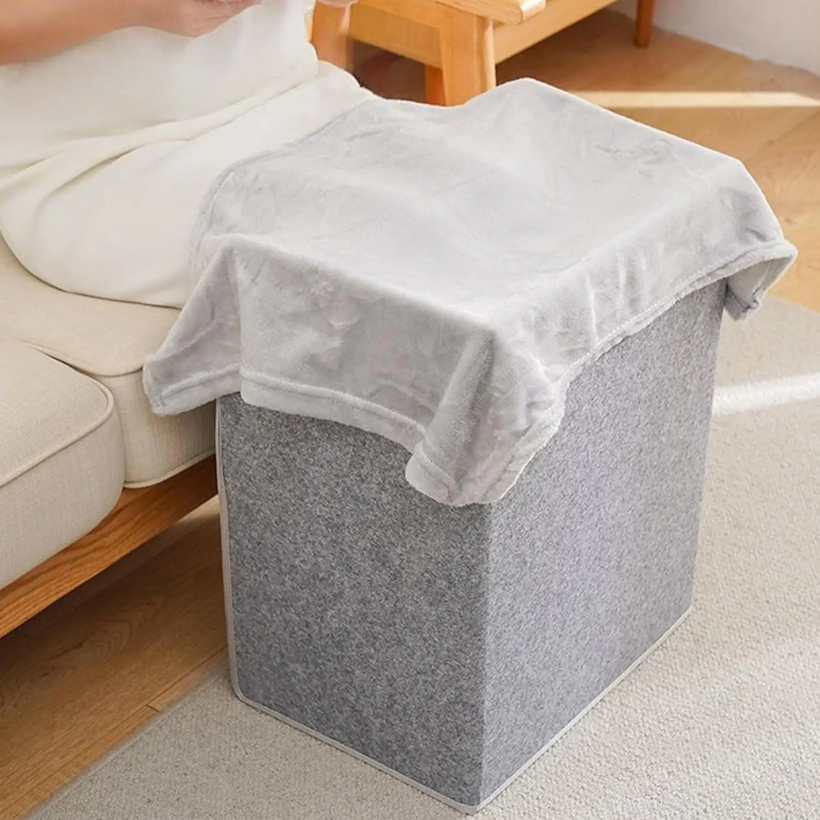 

Электрическая грелка для ног под стол, бесшумное устройство для согревания ног, U-образный дизайн, для дома, офиса, гостиной