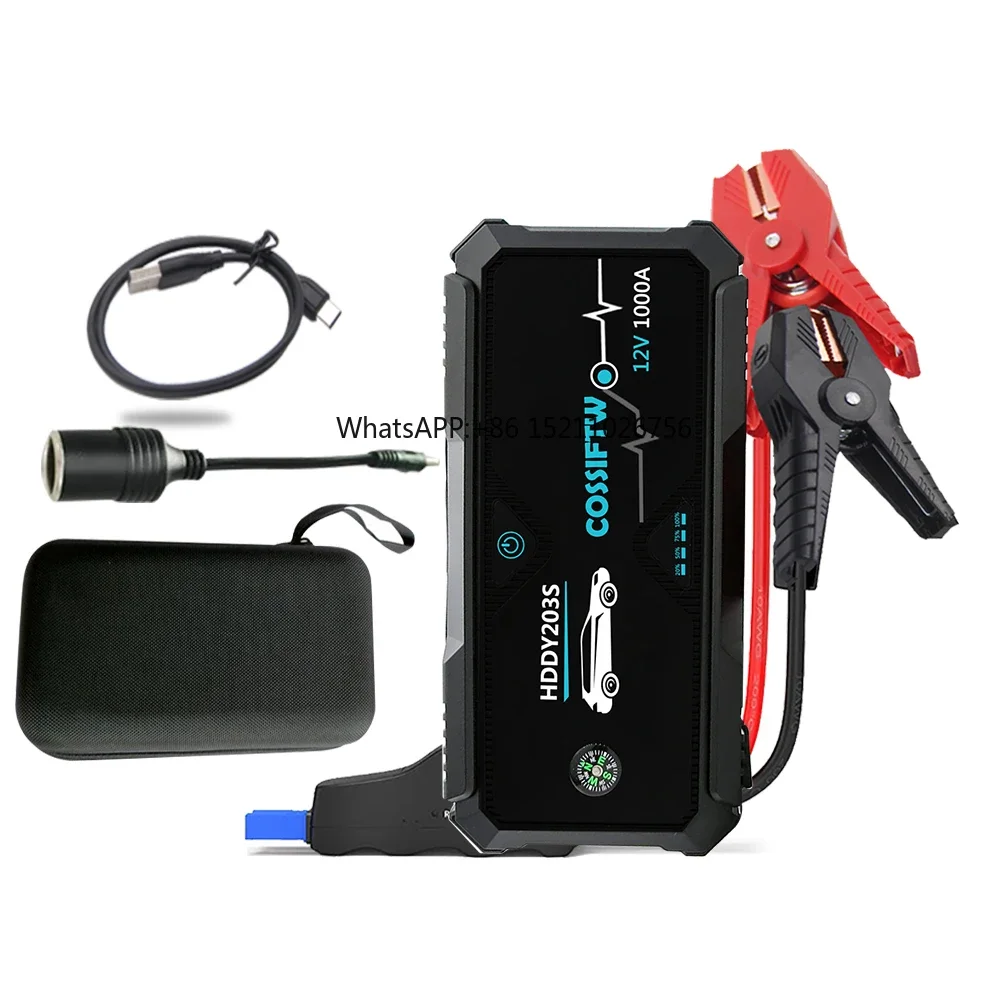 

COSSIFTW Car Battery Jump Starter 1000A with LED Display